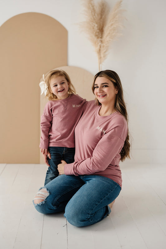 Mama Pullover Mauve