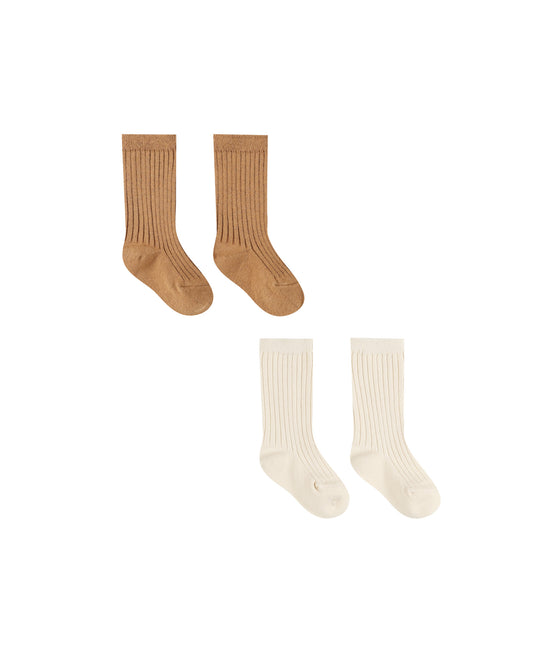 Socks Set Natural Golden