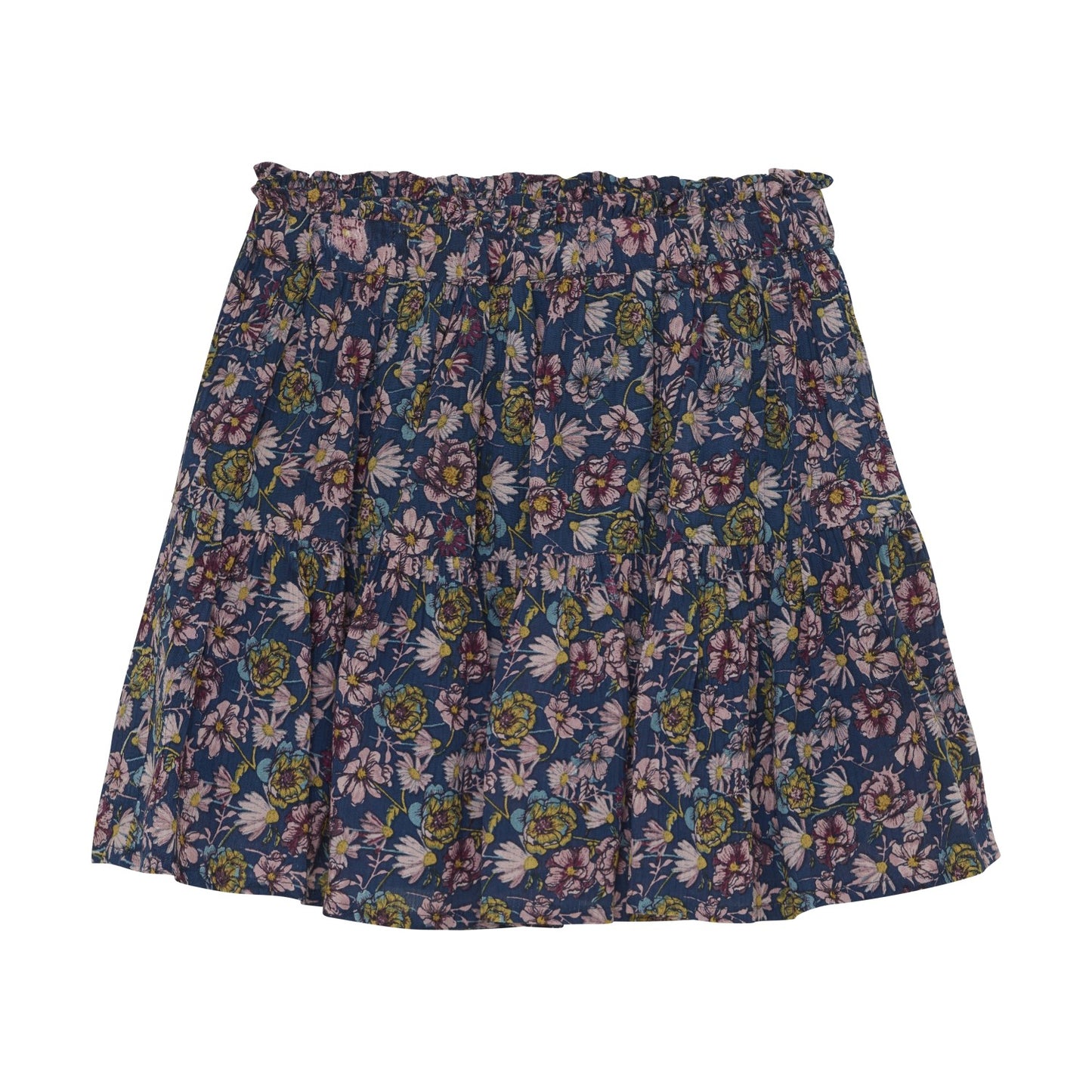 Floral Skirt with Lining