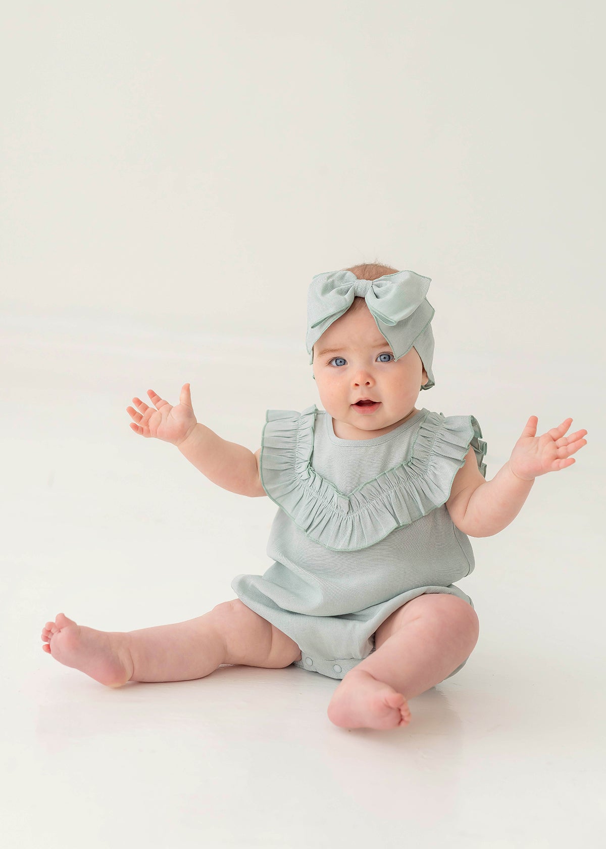 Mila Romper Green