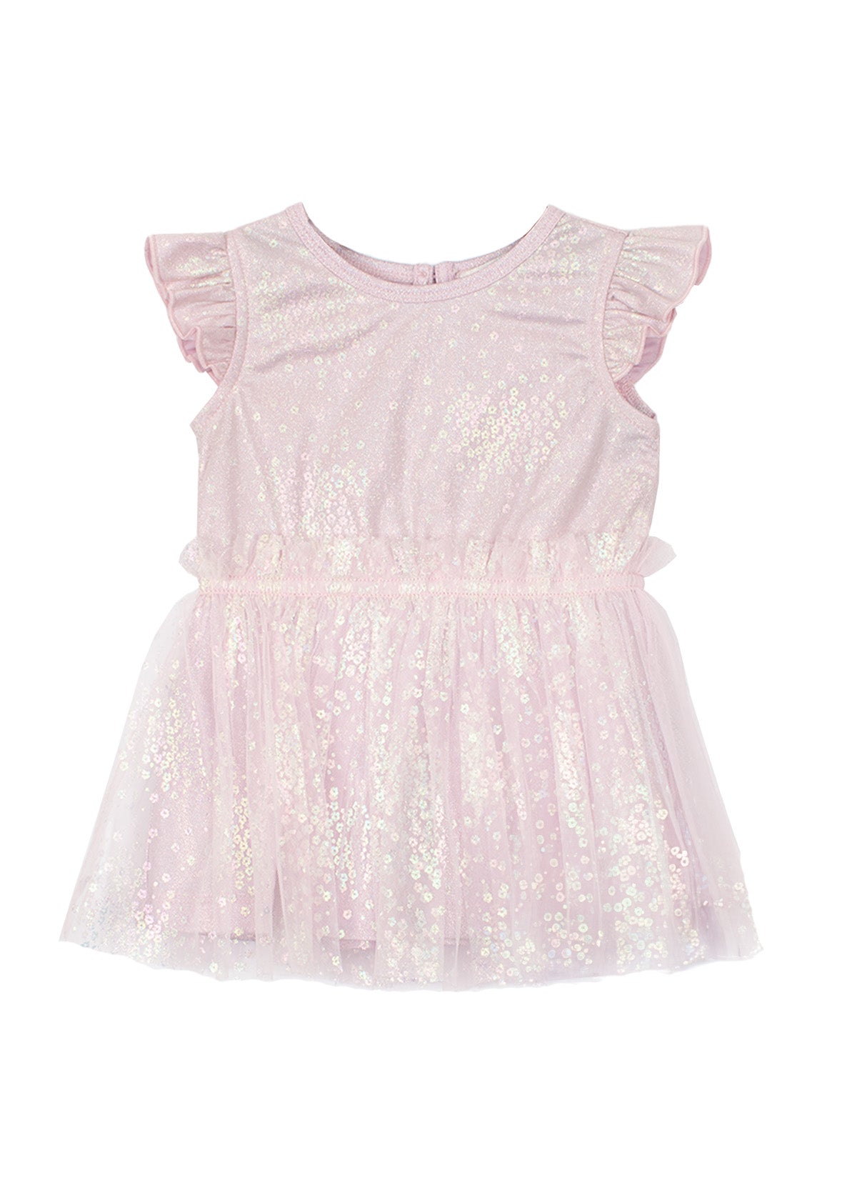 Periwinkle Shimmer Tulle Dress