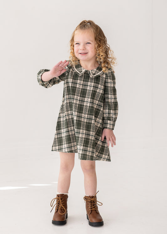 Plaid and Pine Dress