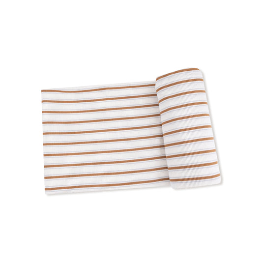 Vintage Stripe Brown Swaddle