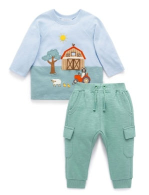 Farm Life Peek-a-Boo Barn Set