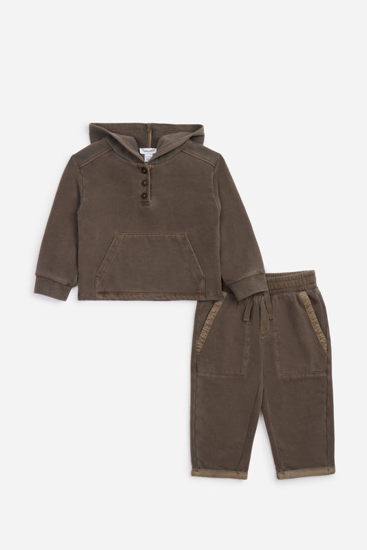 Adventure Hoodie Set Truffle