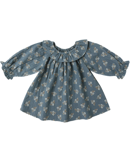 Blue Floral Isla Dress