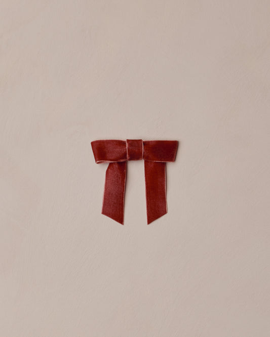 Ruby Velvet Bow