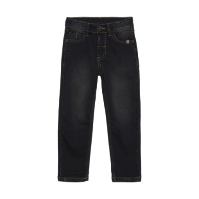 Stretch Denim Black Pant