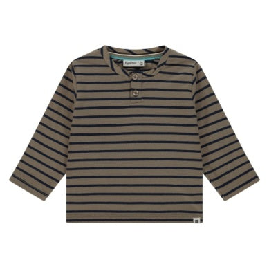 Desert Navy Striped Long-sleeved T-shirt