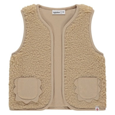 Baby Girl Teddy Vest