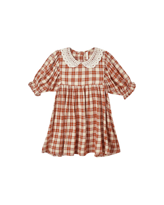 Heidi Dress Red Plaid