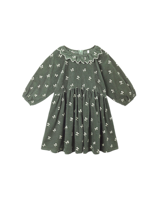 Freya Dress Blossom Embroidery