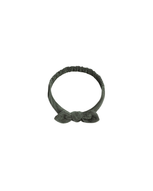 Baby Bow Headband Evergreen