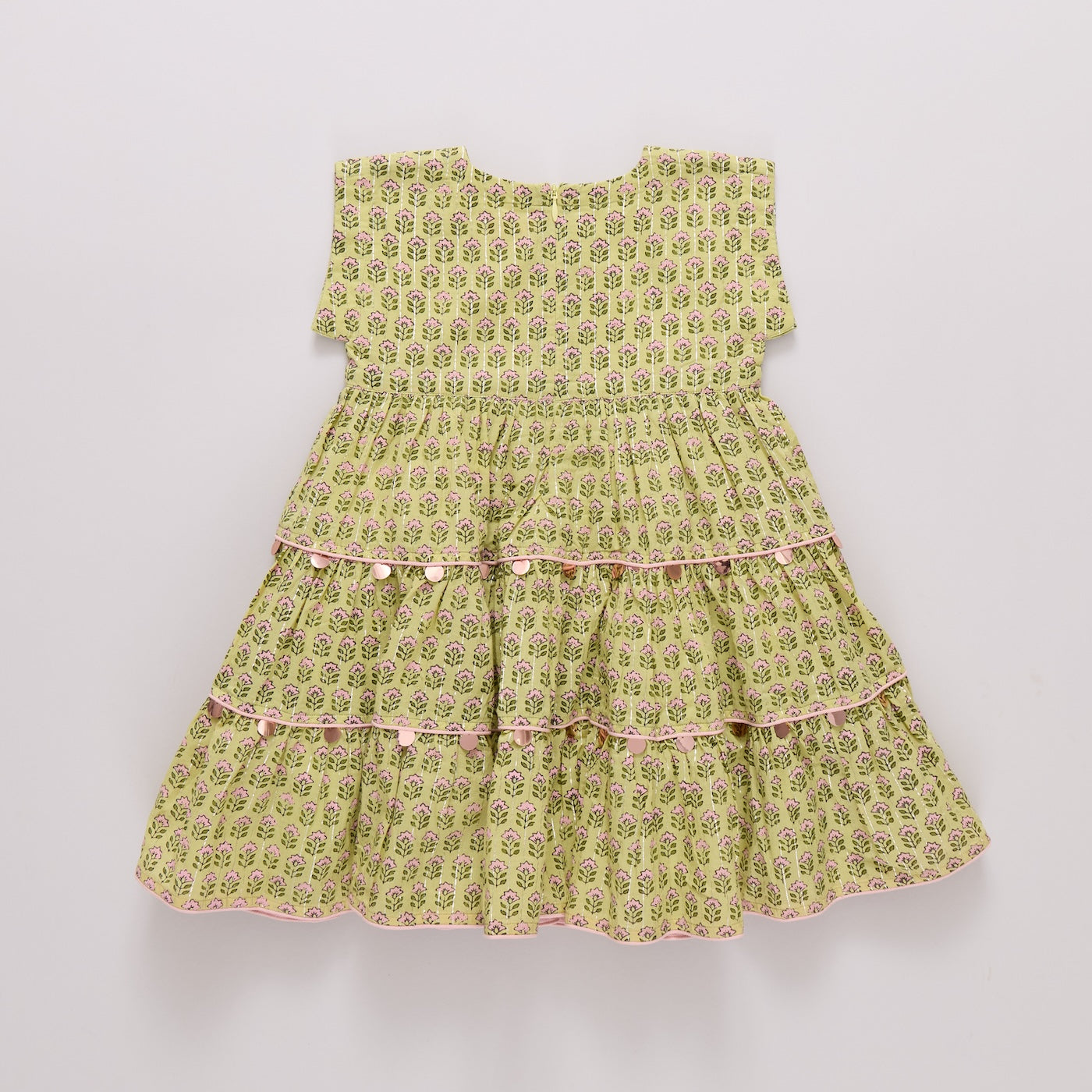 Green Prairie Peachy Dress