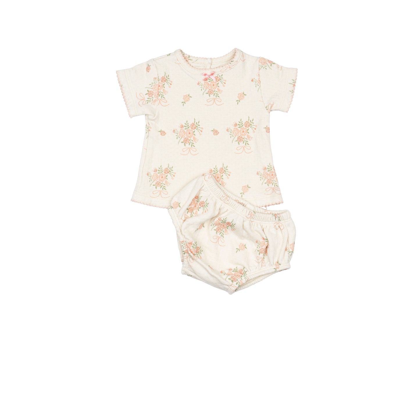 Parfait Pink Pointelle Bloomer Set