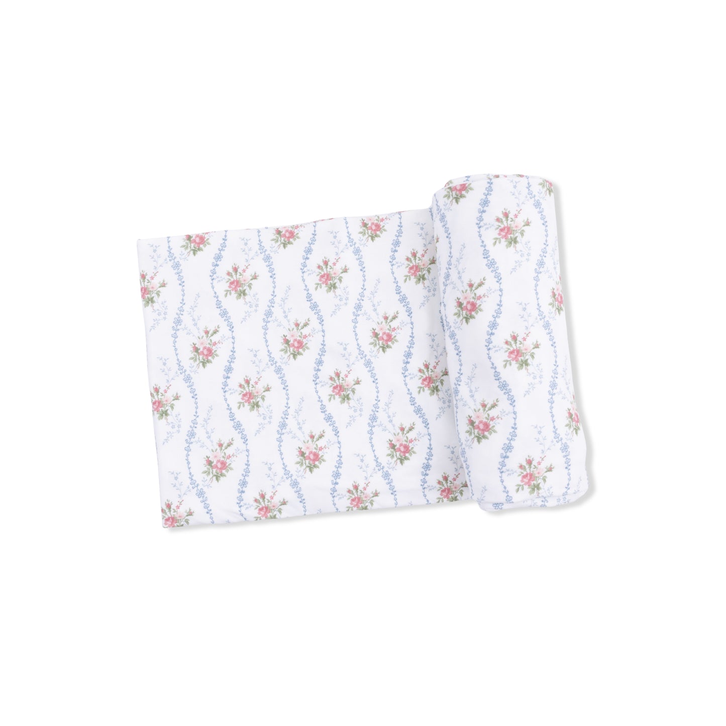 Heirloom Rose Stripe Swaddle