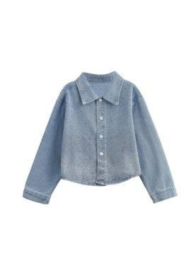 Light Wash Bling Jacket