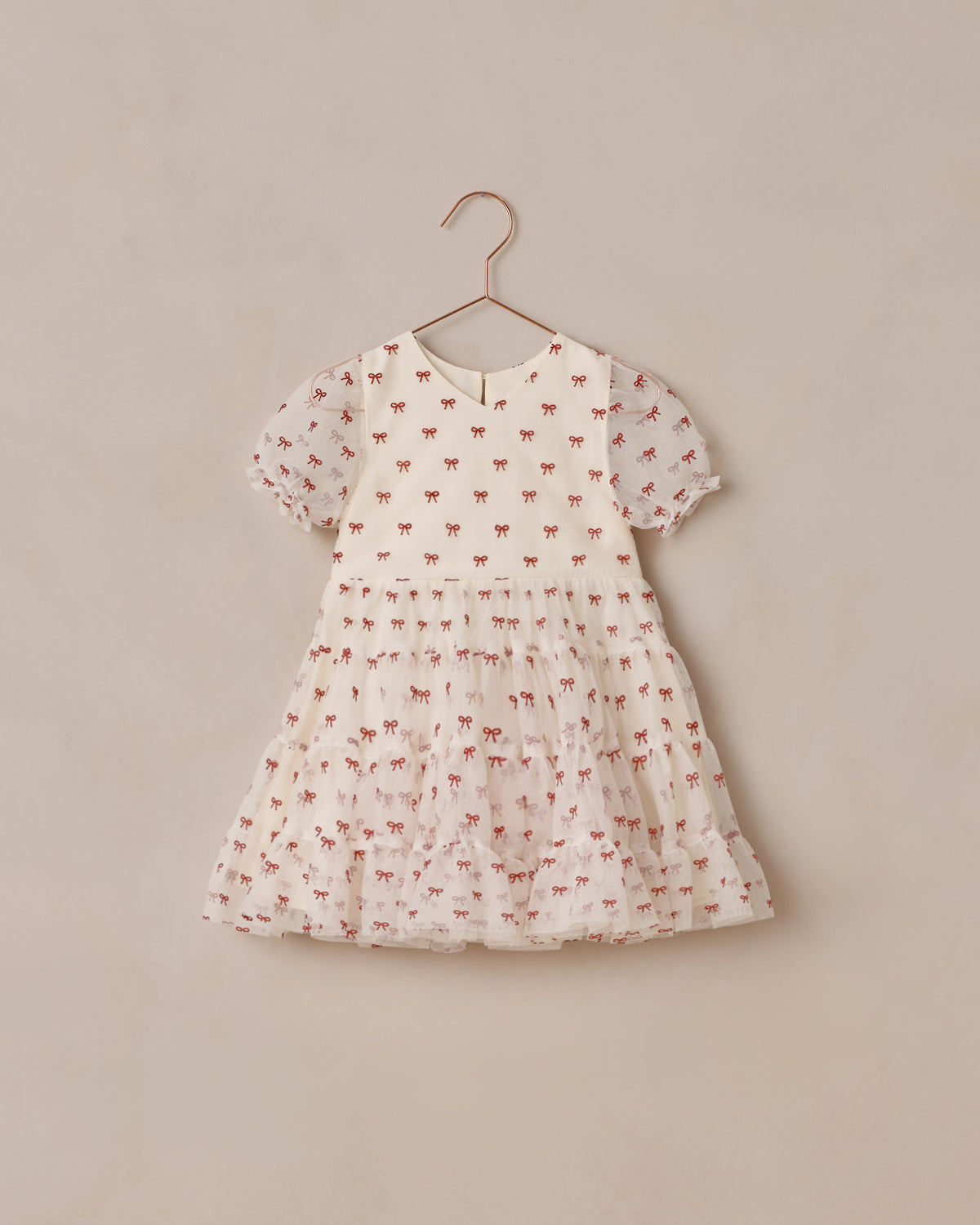 Dottie Dress Ruby Bows