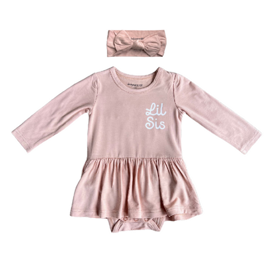 Lil Sis Ruffle Dress Set