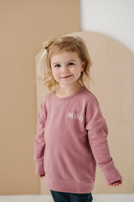 Mini Pullover Mauve