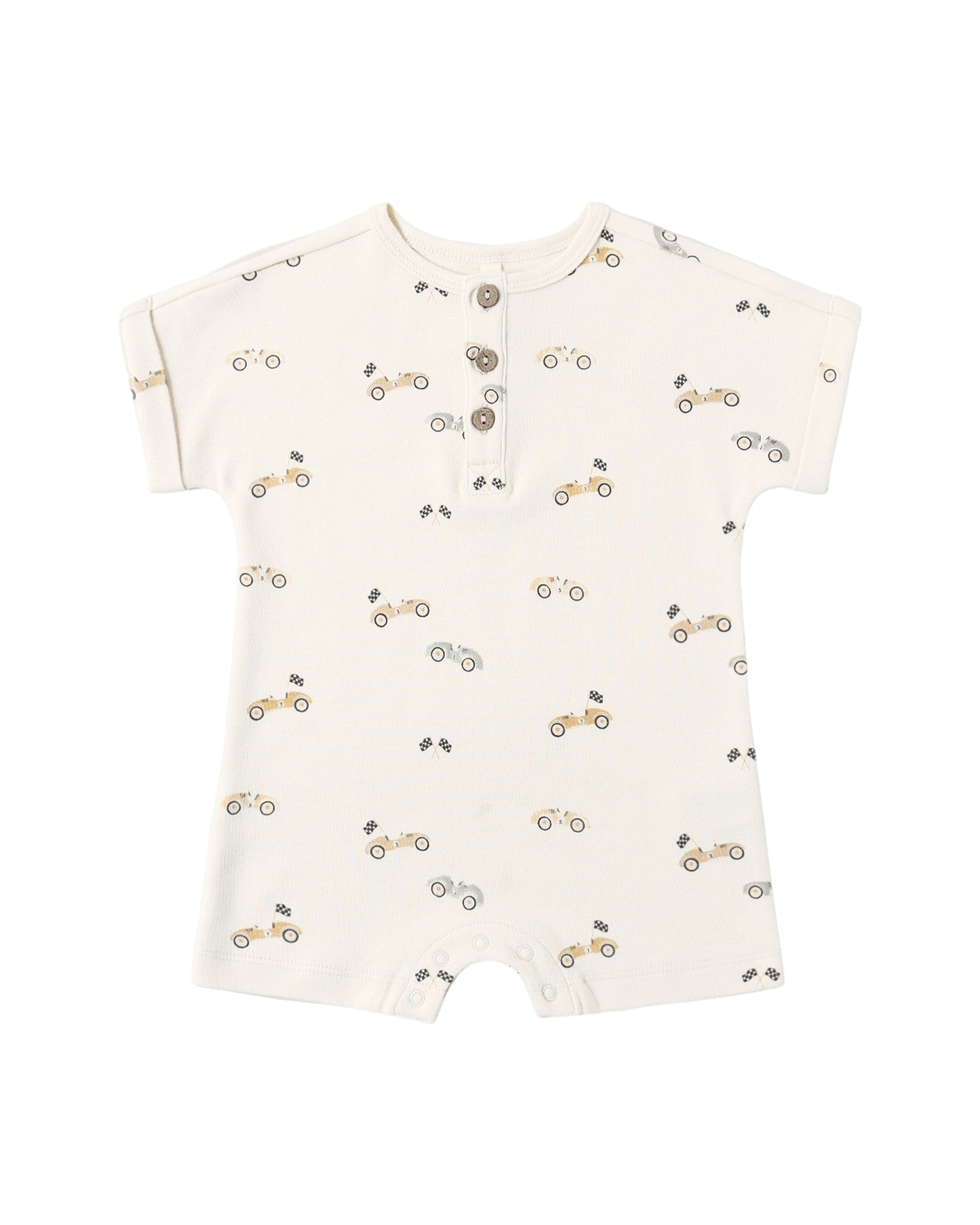Short Sleeve Race Car One Piece