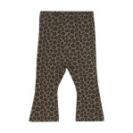 Cream Bodysuit with Leopard Pant Set