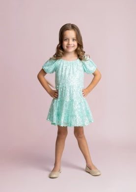 Teal Twinkle Dress