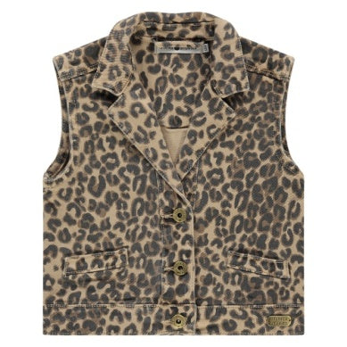 Trendy Leopard Vest