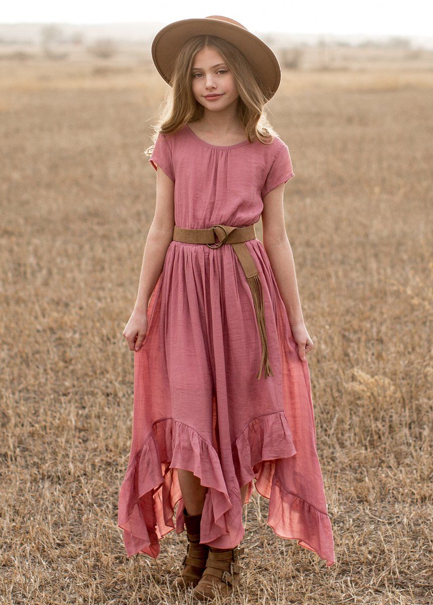 Dusty Rose Briley Dress