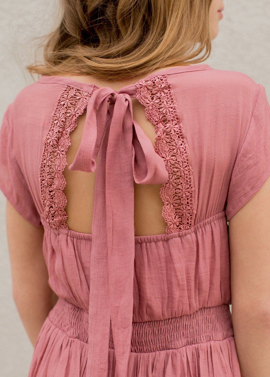 Dusty Rose Briley Dress