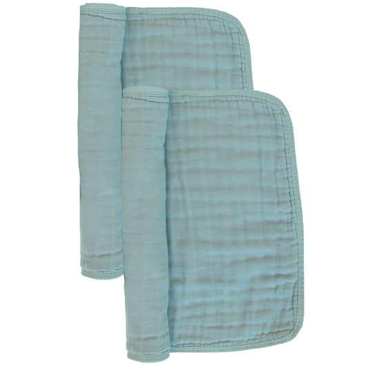 Steel Muslin Burp Cloth 2 Pack